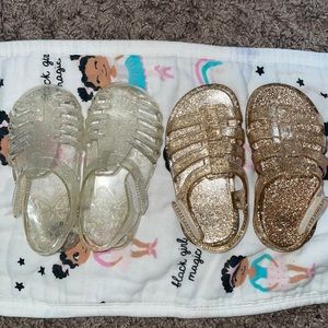 Glitter sandals